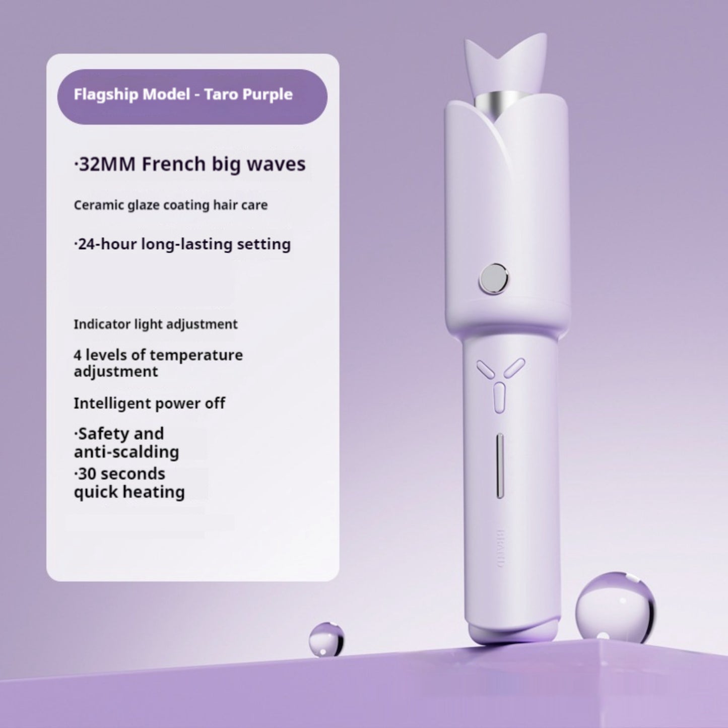 Salon Quality Curls in Minutes - Anywhere. Anytime.